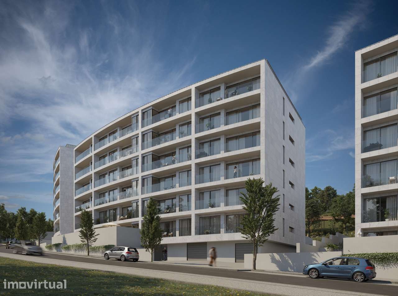 Apartamento T2 Novo com Lugar de garagem  e vista para rio Douro e mar - Grande imagem: 5/13