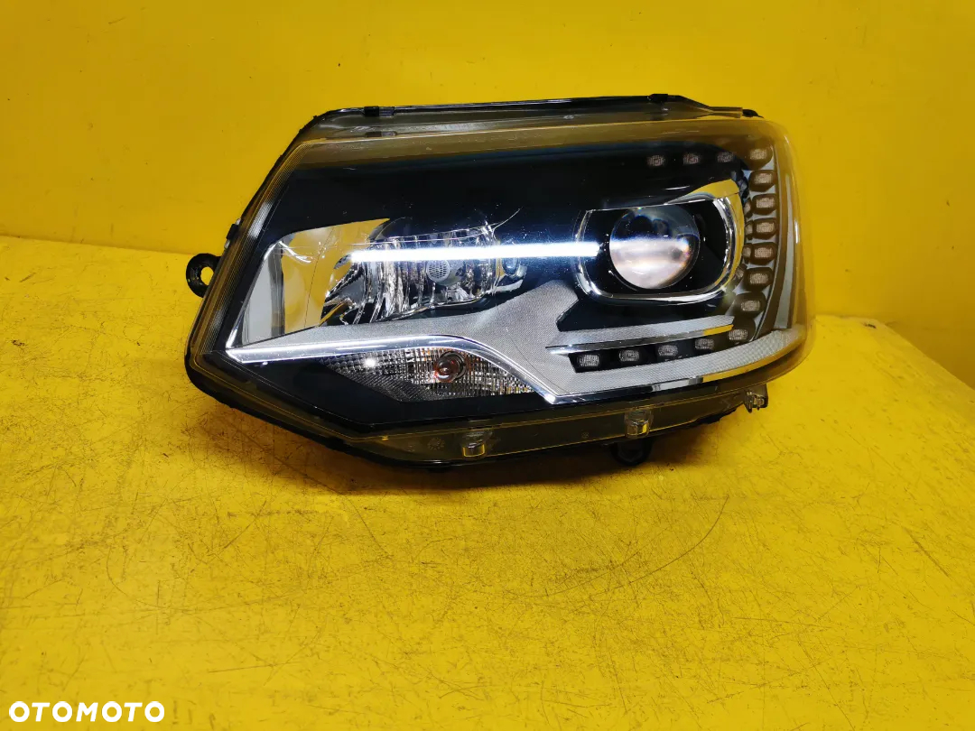 VW T5 LIFT LAMPA LEWA PRZOD XENON LED 7E5941015C - 2