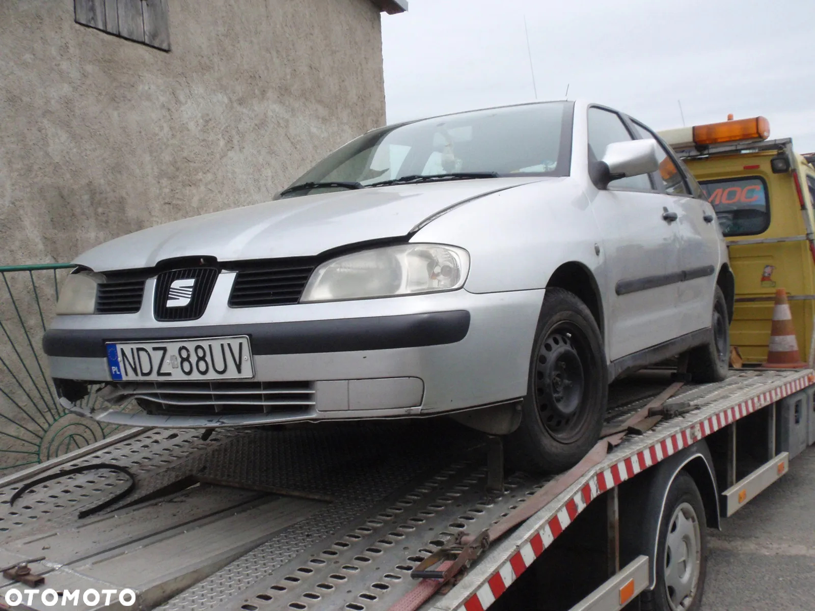 SEAT IBIZA II, 1.4MPI AKK, LAKIER LS7N AUTO CAŁE NA CZĘŚCI ROK 1999R. - 2
