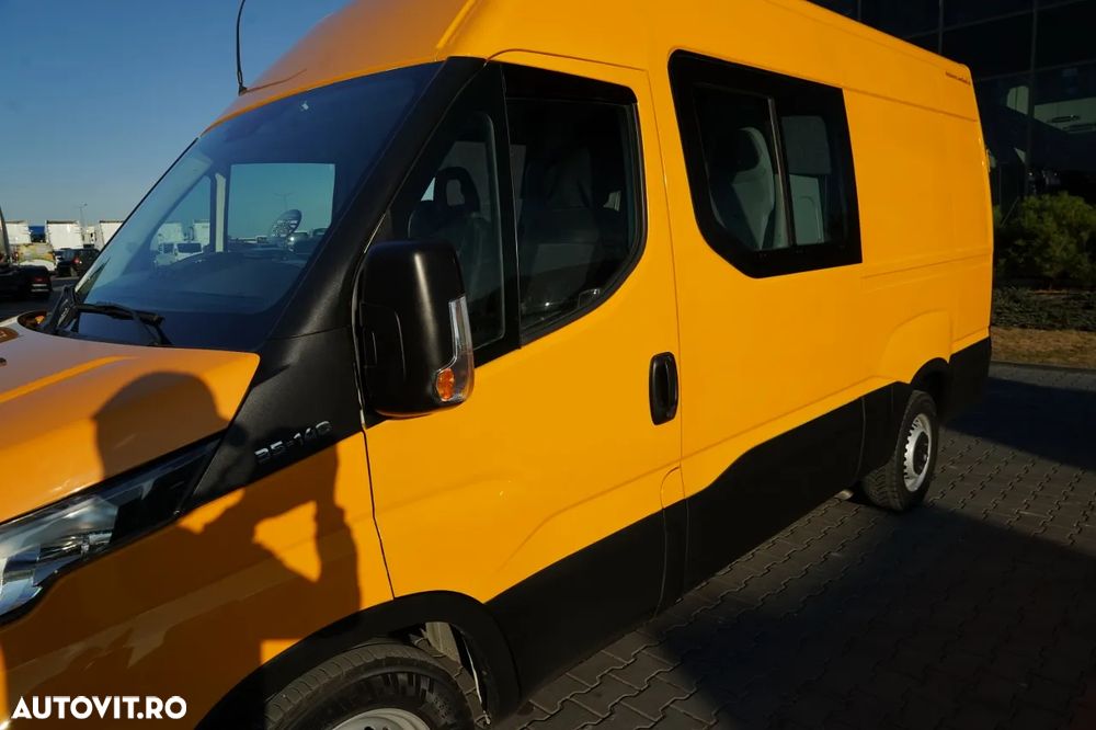 Iveco DAILY 35-140 / CU OPȚIUNI / 7 LOCURI / TABLĂ / DUBIȚĂ / IMPORTAT - 12