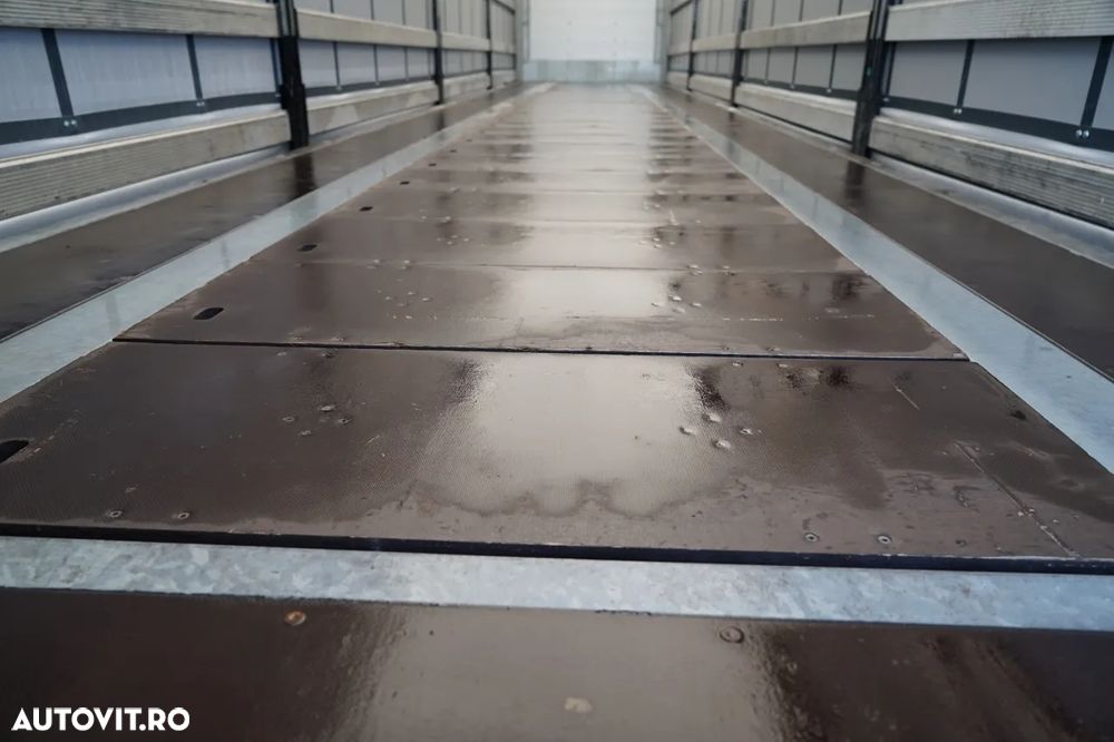 Schmitz Cargobull CORTINĂ / STANDARD / REMORCA DIN OȚEL - 9 M / ACOPERIȘ CULISANT / AXĂ CULISANTĂ / 2021 - 18