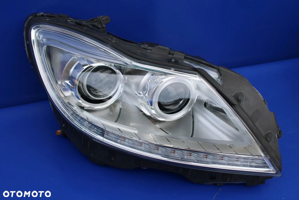 Reflektory prawy  lewy komplet Led ILS OE Mercedes W216 C216 Lift Europa - 10