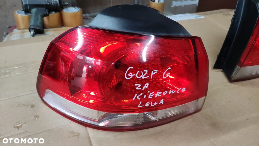 Lampy tylne VW Golf VI hatchback komplet - 5