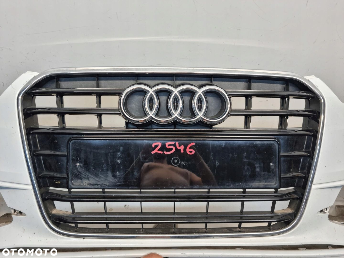 Audi A6 C7 4G0 11-14 S-LINE Zderzak przód przedni GRILL - 5