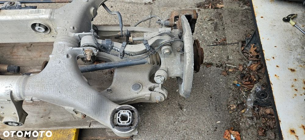 BMW 7 F01 F02 3.0D 4.0D Zawieszenie tył Ława tylna Sanki Zwrotnica z wahaczami półoś Zawieszenie prawa lewe Półoś 6775884 7566075 7566074 - 11