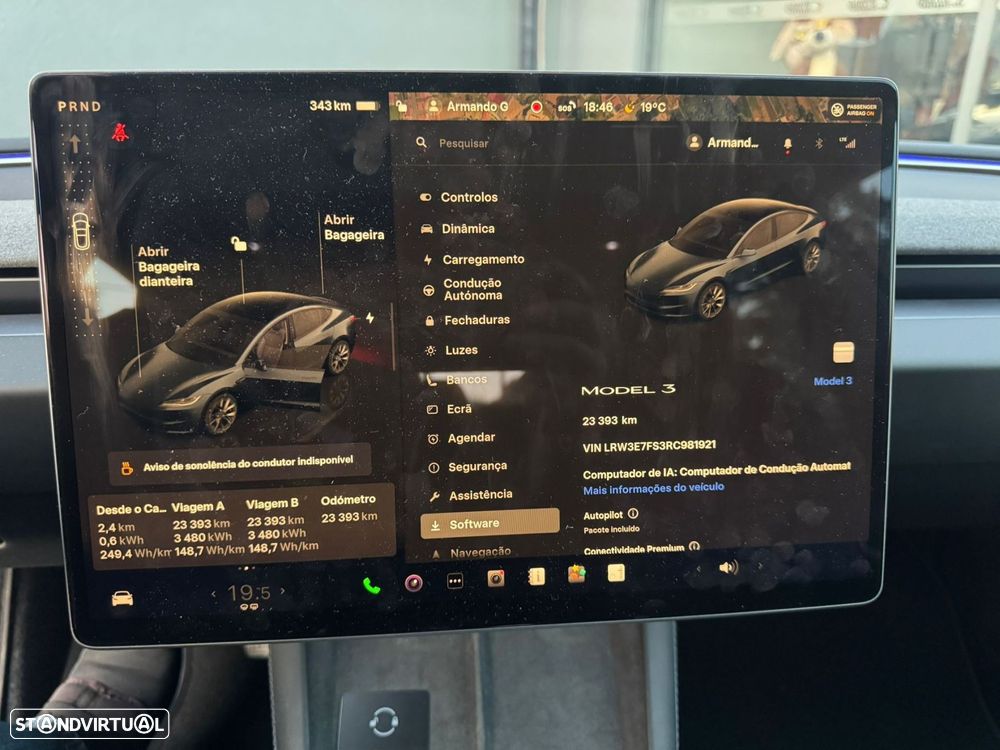 Tesla Model 3 Long Range Tração Traseira - 6