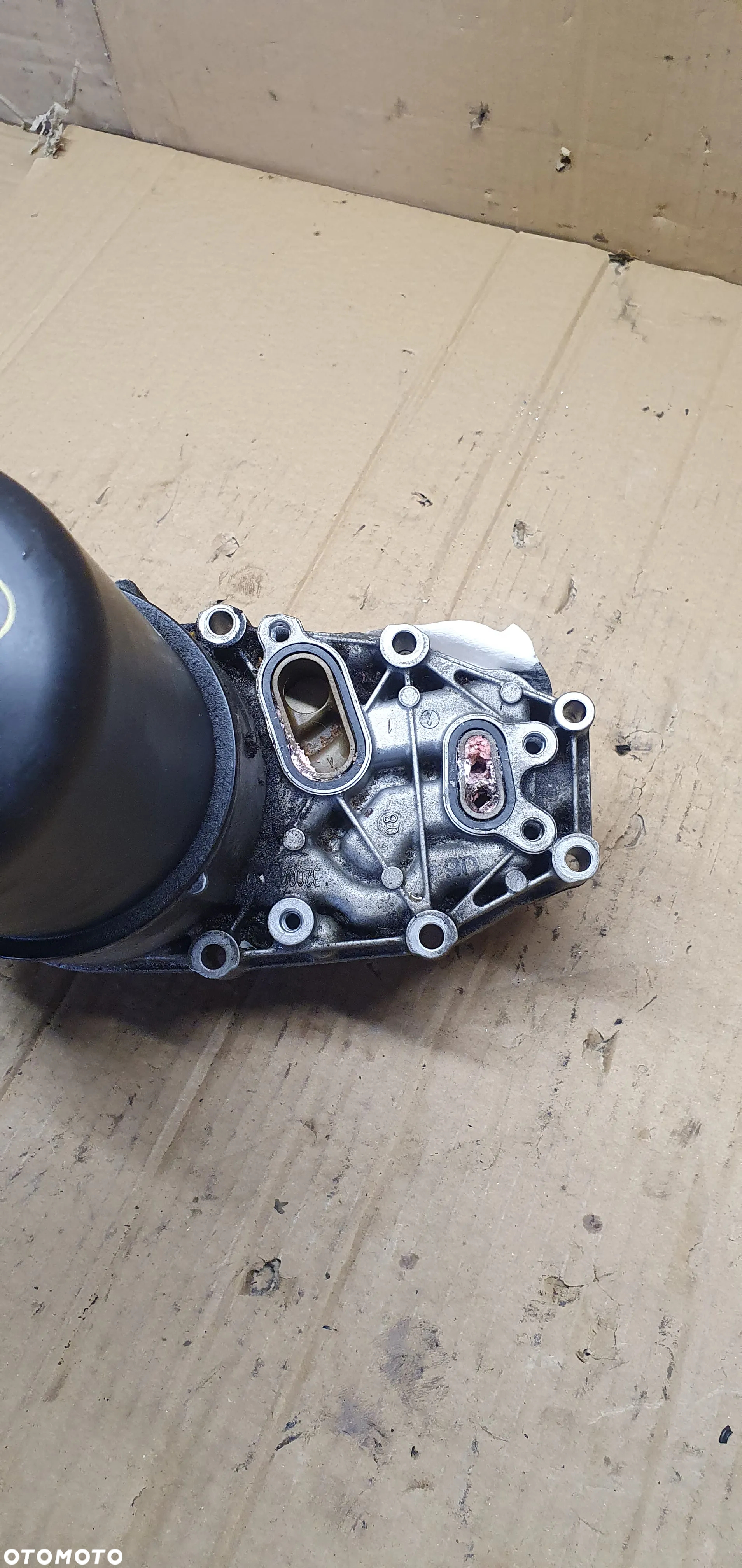 Podstawa obudowa filtra oleju Jaguar XF X250 2.7 TDV6 4R8Q-6C711-DA - 6