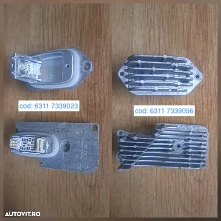 Calculator modul ECU ballast droser far led angel eyes / pozitie bmw seria 3 4 5 6 7 x5 x6 f01 02 03 04 e84 f30 31 34 35 - 9