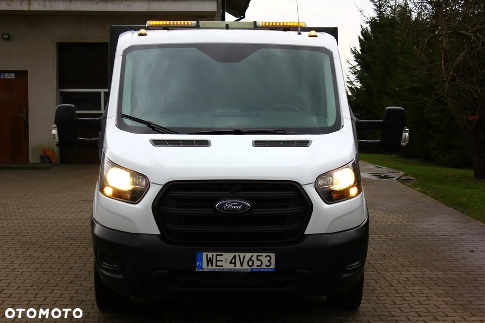 Ford TRANSIT BRYGADÓWKA 2.0 TDCI 130KM 7 OSÓB PAKA PLANDEKA OŚWIETLENIE ROBOCZE - 2