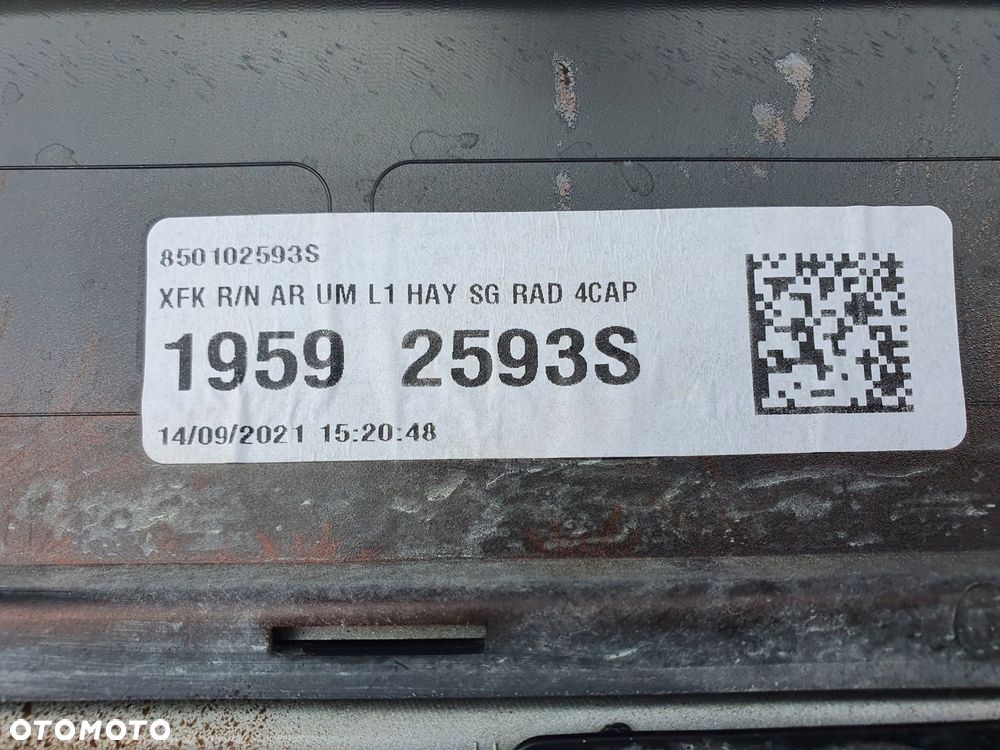 Zderzak tył tylny Renault Kangoo Mercedes Citan II W420 rok 21- - 9