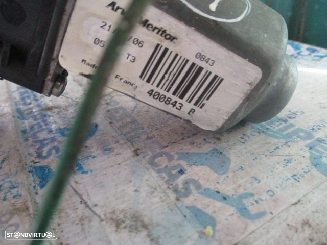 Motor Elevador Vidro 400843B PEUGEOT 107 2008 FE CITROEN C1  1 FASE 1 AIRDREAM SX 2006 1.0I 68CV 5P PRETO FE - 2