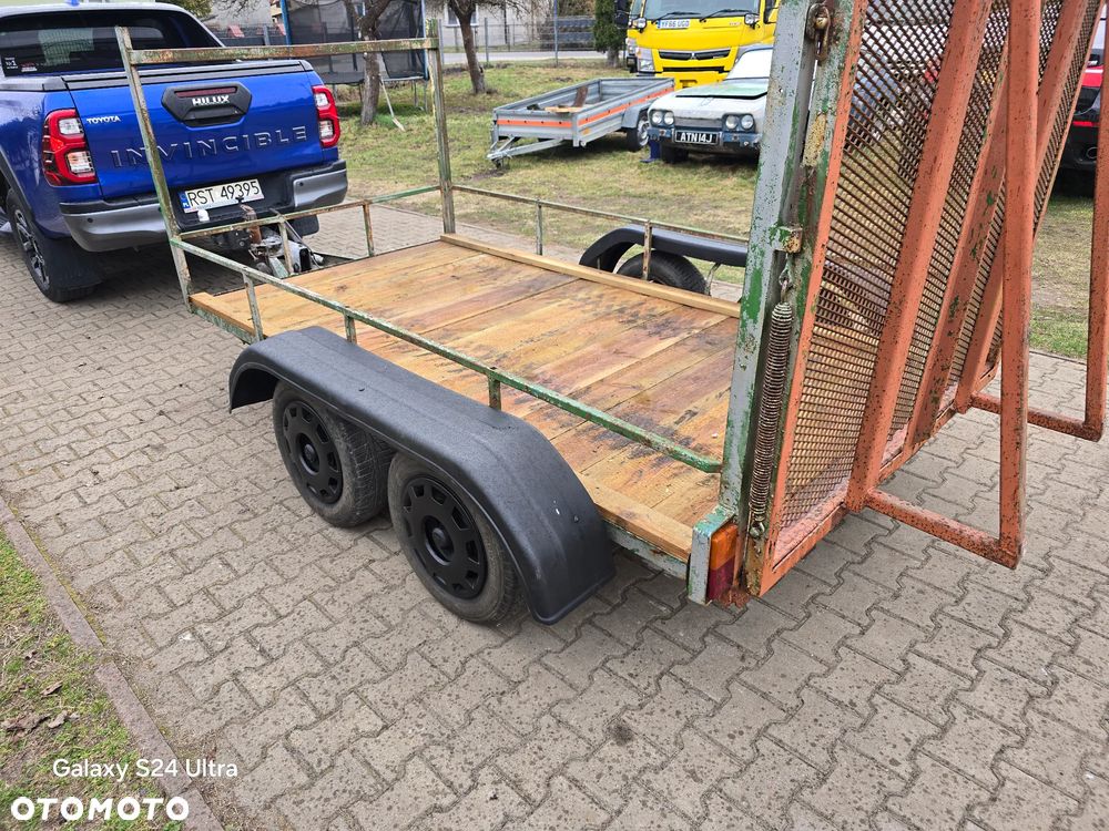 Brian James Trailers Przyczepa laweta budowlana pod minikoparke wozidlo hamulec najazdowy rampa wjazdowa - 11