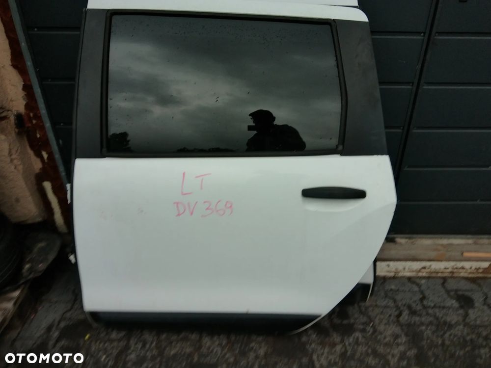 DACIA LODGY DRZWI LEWE TYLNE BIALE DV369 KOMPLETNE ROWNIEZ INNE CZESCI - 7