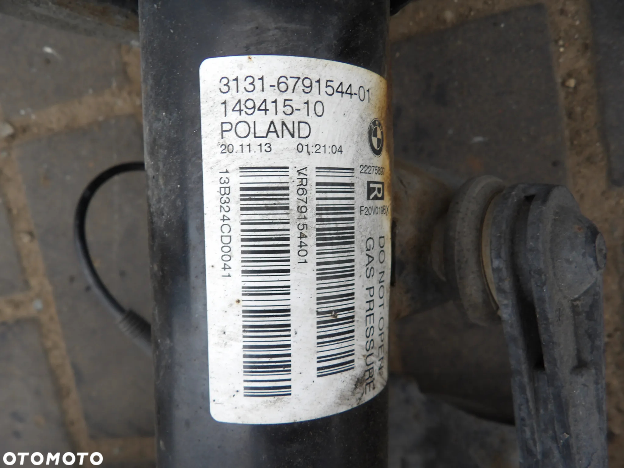 BMW - F30 - ZWROTNICA , AMORTYZATOR - XDRIVE - PRAWY PRZÓD - KOMPLET - 6791544 - 3