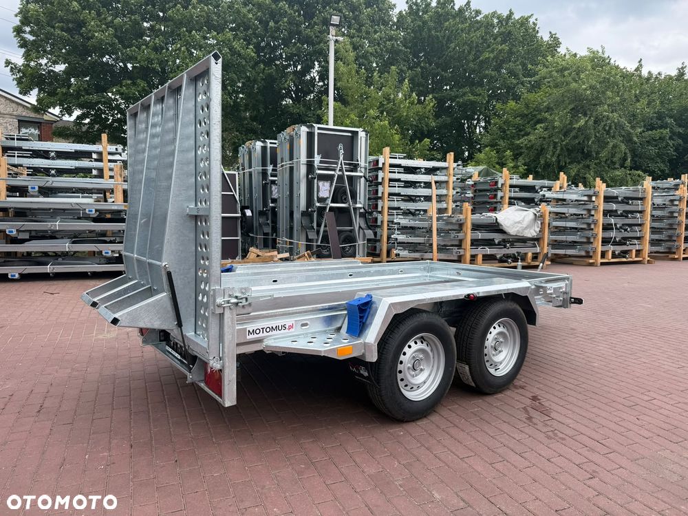 Niewiadów Przyczepa do przewozu sprzętu budowlanego Niewiadów K3027 trap  305x155 cm pod minikoparke walec dostawa pod dom - 1