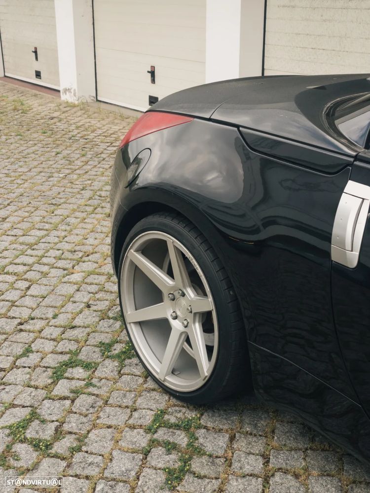 Nissan 350 Z Tapeçaria Laranja - 3