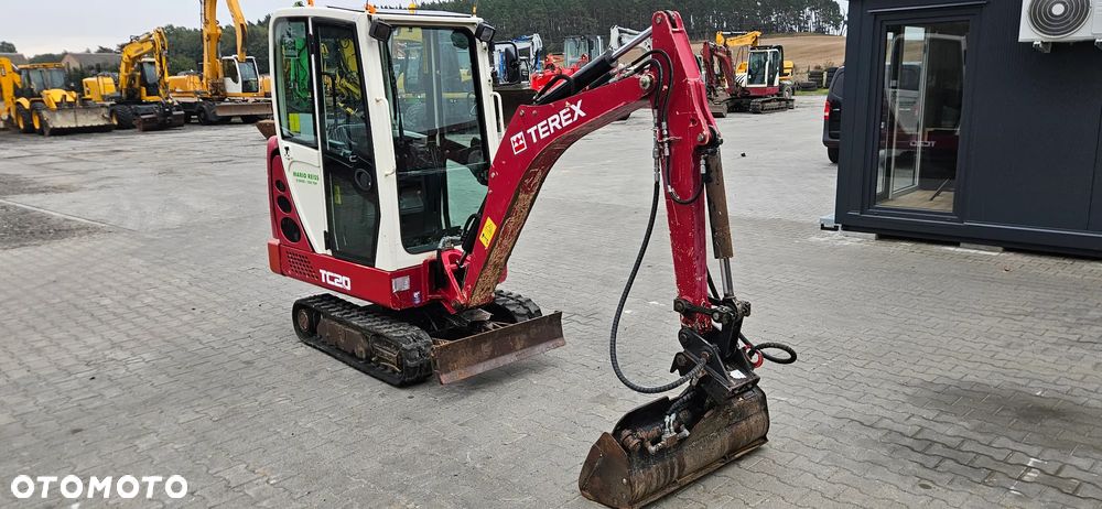 Terex TC 20 poszerzane gąsienice 2 łyżki z Niemiec - 7