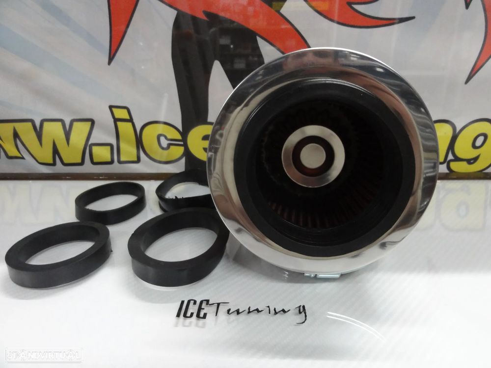 Filtro de ar universal com 60,70,76,84 E 90mm - 4