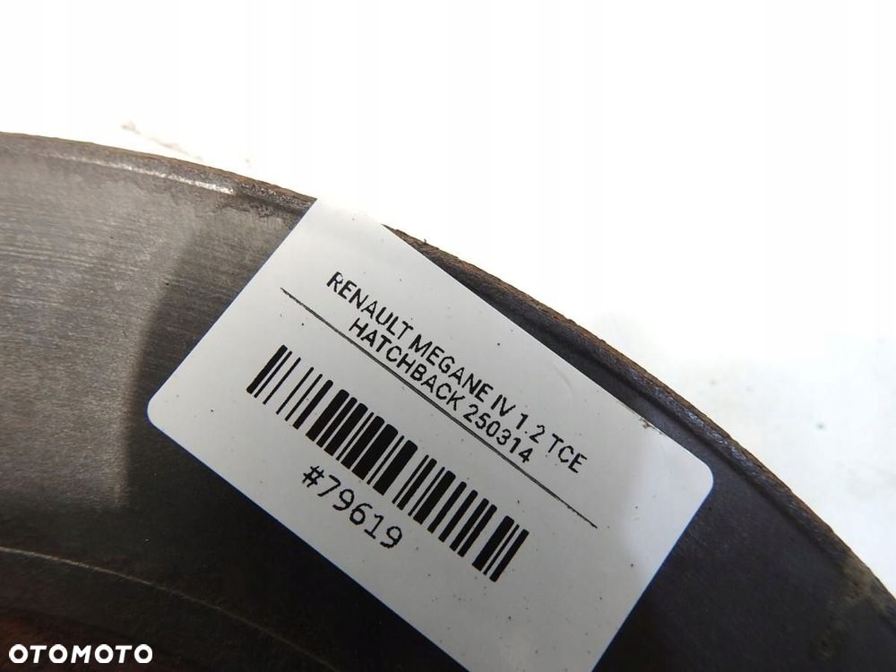 PIASTA TARCZE HAMULCOWE TYŁ RENAULT MEGANE IV 1.2 TCE - 6
