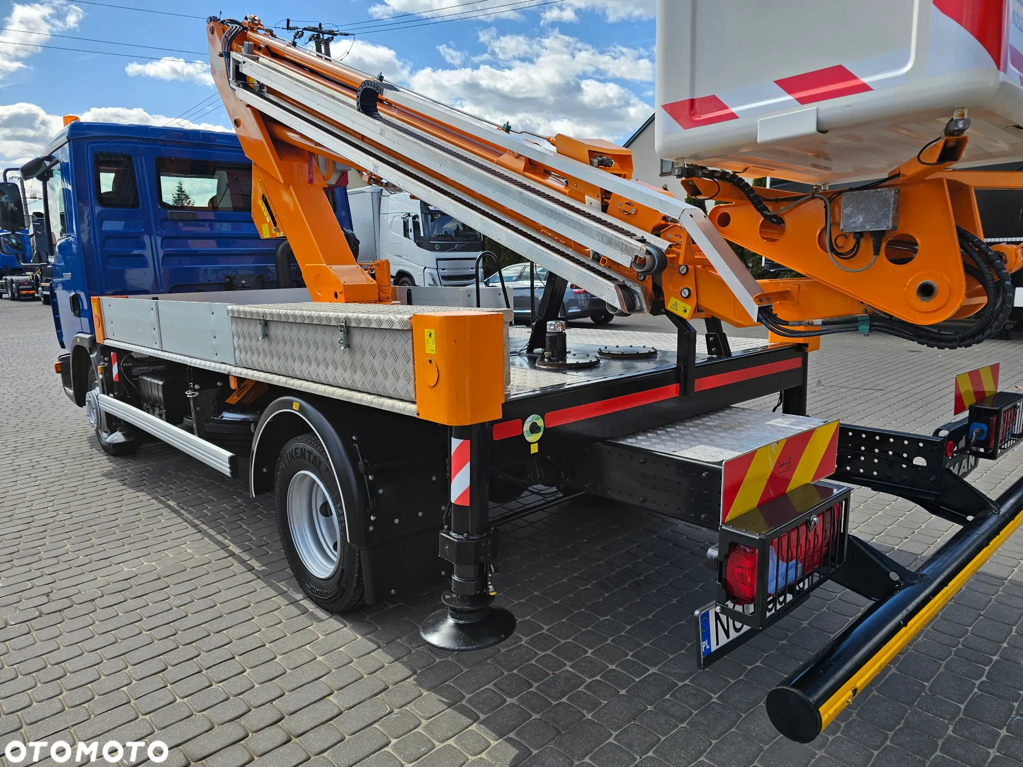 MAN TGL 8.180 ZWYŻKA PODNOŚNIK KOSZOWY 21m - 25