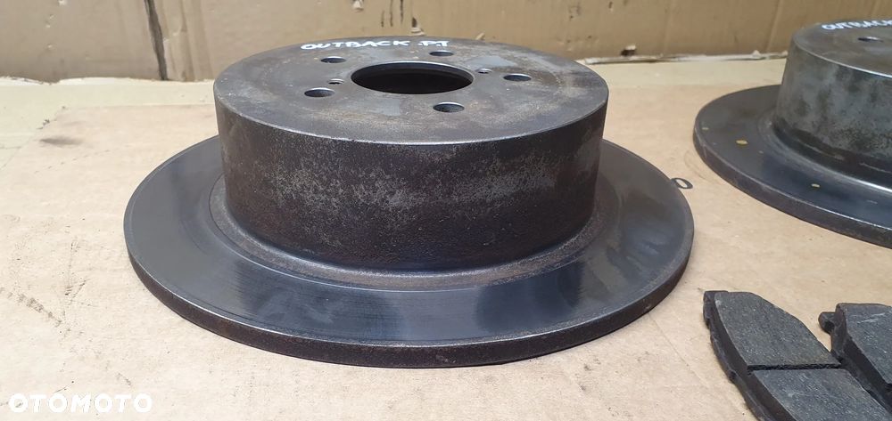 Tarcze hamulcowe klocki tył tylne Subaru Legacy IV Lift Outback 2.0 D - 4