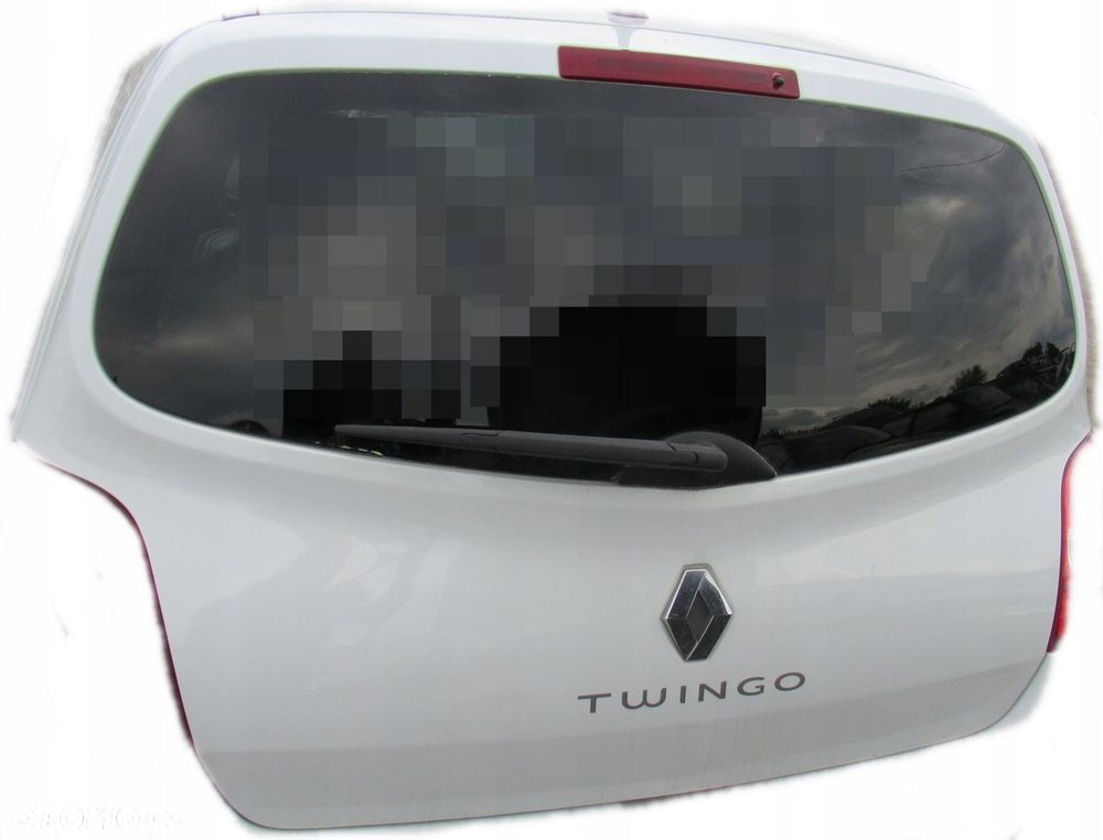 TWINGO II 3D KLAPA BAGAŻNIKA TYŁ TYLNA - 1