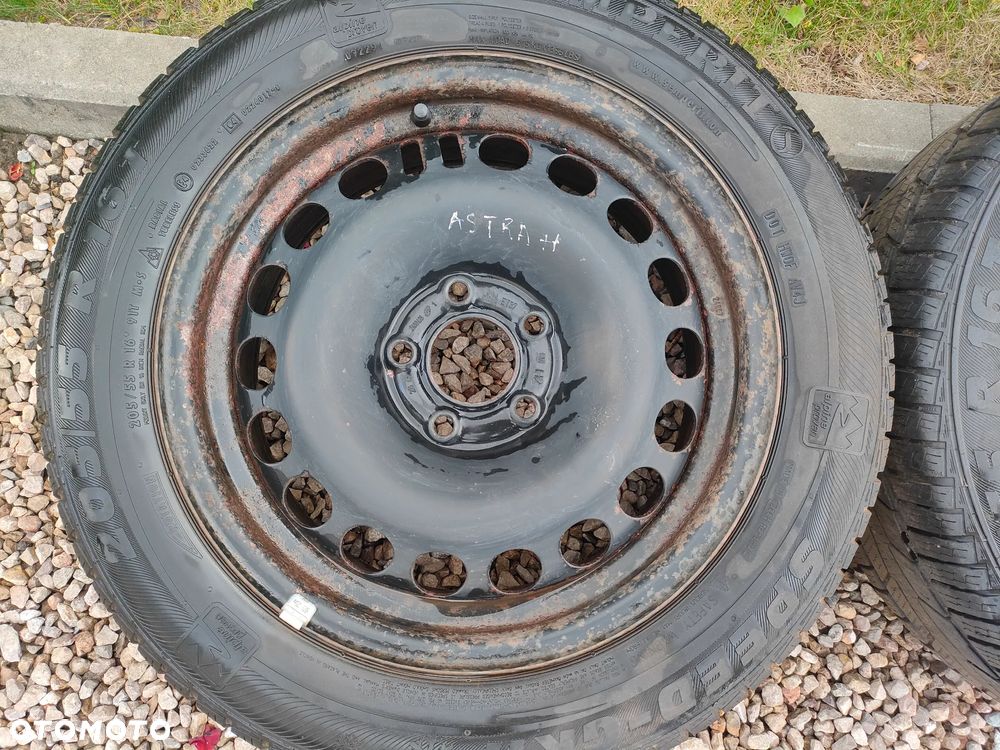 Opel Astra H Zafira B FELGA STALOWA R16 ET37 5X110 - 4