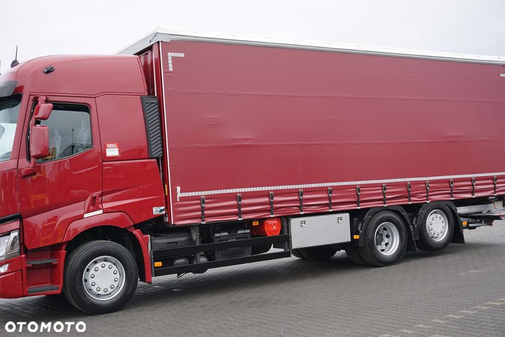 Renault T 380 / ACC / E 6 / FIRANKA + WINDA / 20 PALET / DŁ. 8,2 M / OŚ SKRĘTNA - 15