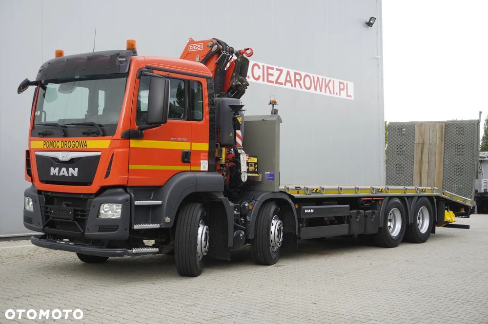MAN TGS 35.360 E6 8×2 / HDS Fassi F235A.2.22 / pilot / 100 MTH!_255790 - 4