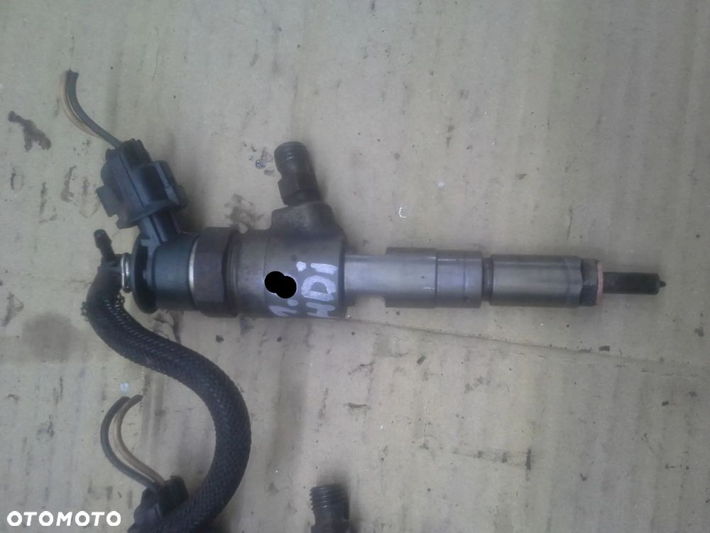 Peugeot Bipper 1.4 1.6 HDi wtryski komplet 0445110252 pompa wtryskowa 0445010102 listwa czujnik przewody komplet - 13