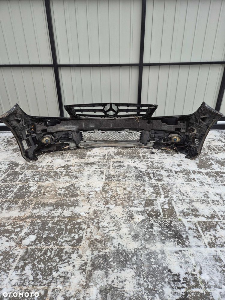 Zderzak przód przedni mercedes CLC rok 08 kod C040 pdcx6 - 4