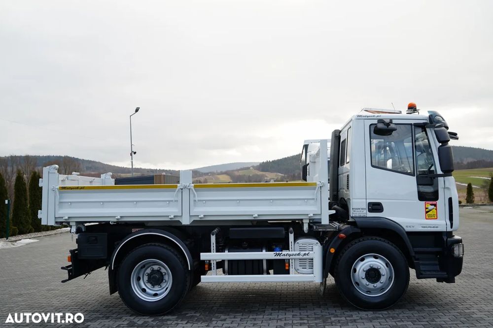 Iveco EUROCARGO 160 E22 / BASCĂLĂTOR 3 DIRECȚII / HIDRODOXIE LATERALĂ / BORDMATIC / EURO 5 EEV - 16