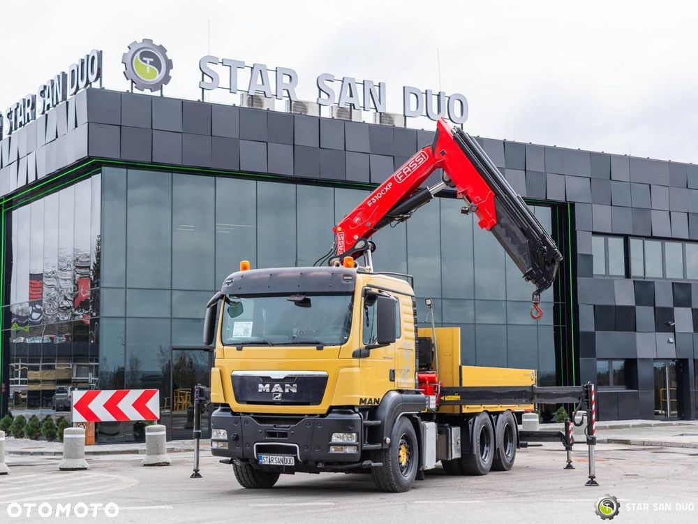 MAN TGS 26.440 6x4 FASSI F310CXP HDS Żuraw Siodło - 6