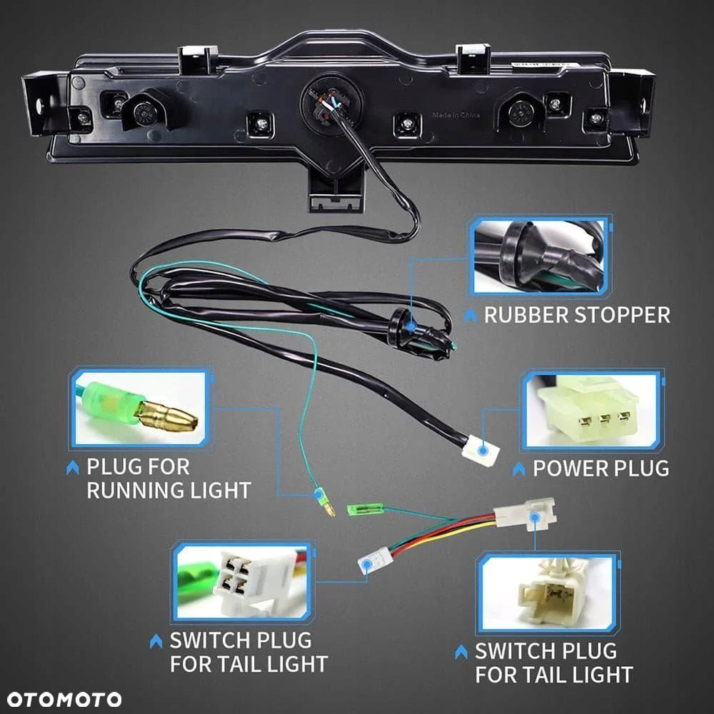 Lampa tyl wsteczna cofania zderzak Vland Led Toyota GT86 GT-86 FRS BRZ - 16
