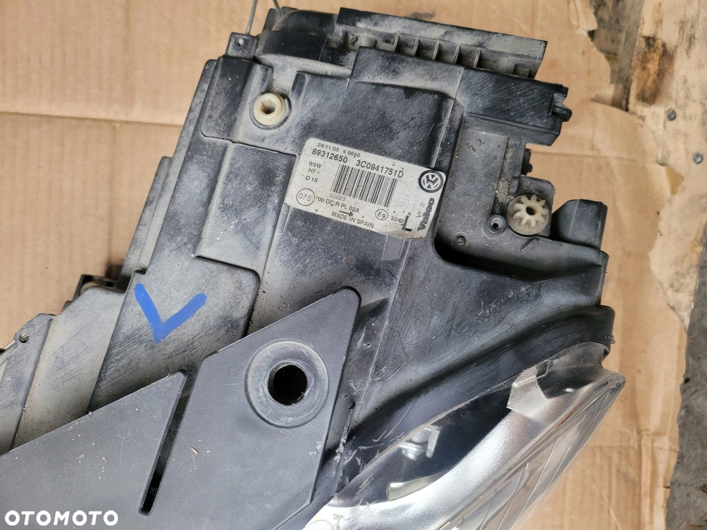LAMPA LEWA BIXENON SKRĘTNY PASSAT B6 3C0941751D EU - 3