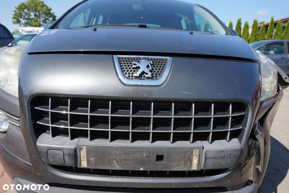 GRILL PRZEDNI ATRAPA CHŁODNICY 3008 I KTPD  SZARY PEUGEOT 2009-2013 - 1