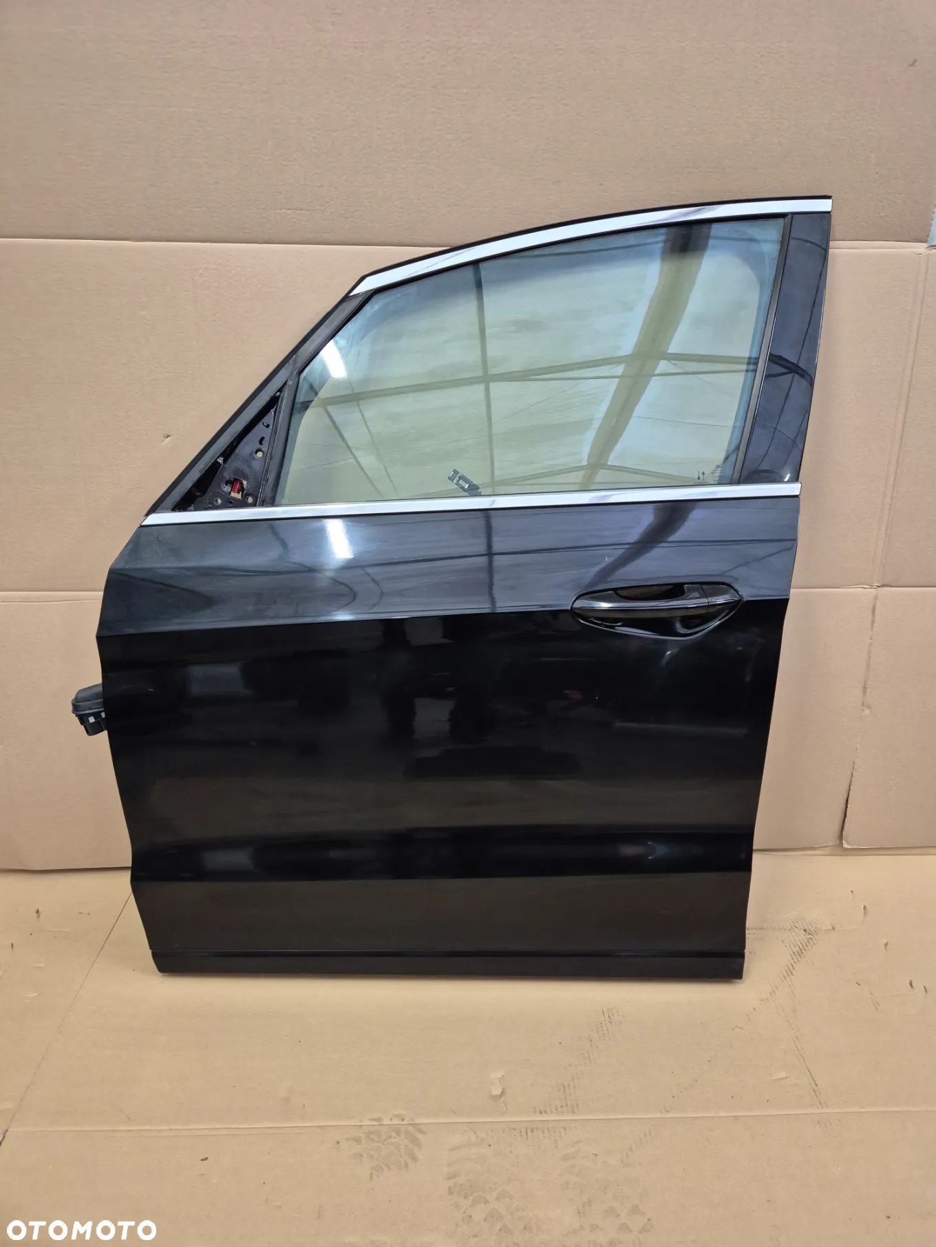 FORD S-MAX MK2 2015- DRZWI PRZÓD PRZEDNIE LEWE KOMPLETNE IDEALNE CZARNE - 1