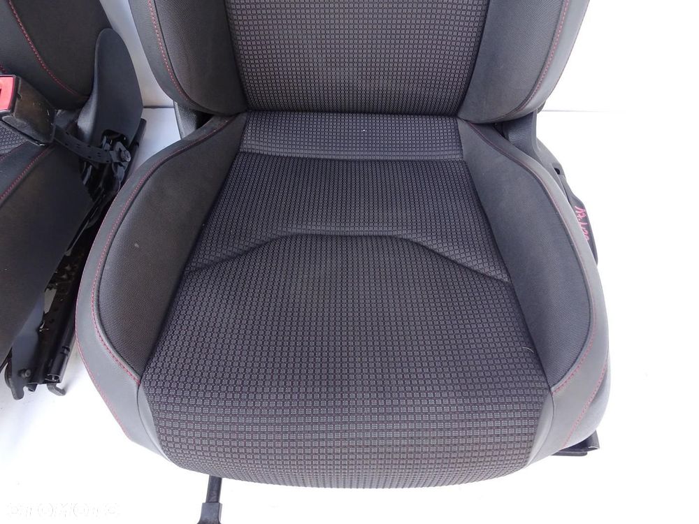 FOTELE FOTEL KOMPLET PÓŁSKÓRA SKÓRA KANAPA SEAT LEON III 5F FR 5D HB - 11