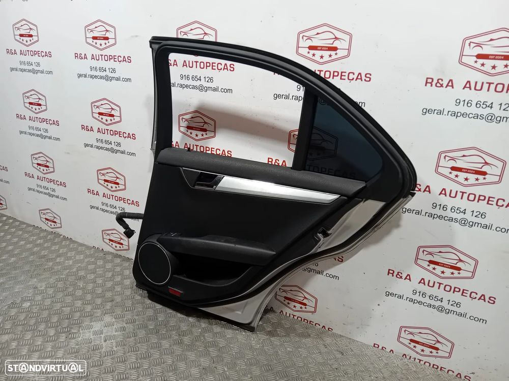 Porta Trás Traseira Direita Mercedes Class C W204 Sedan Original - 6