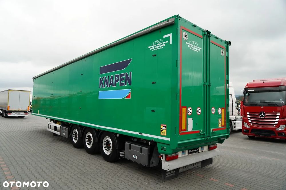 Knapen RUCHOMA PODŁOGA / WALKING FLOOR / 90 m3 / 2021 ROK / OŚ PODNOSZONA / OSIE SAF / ALUFELGI / - 5