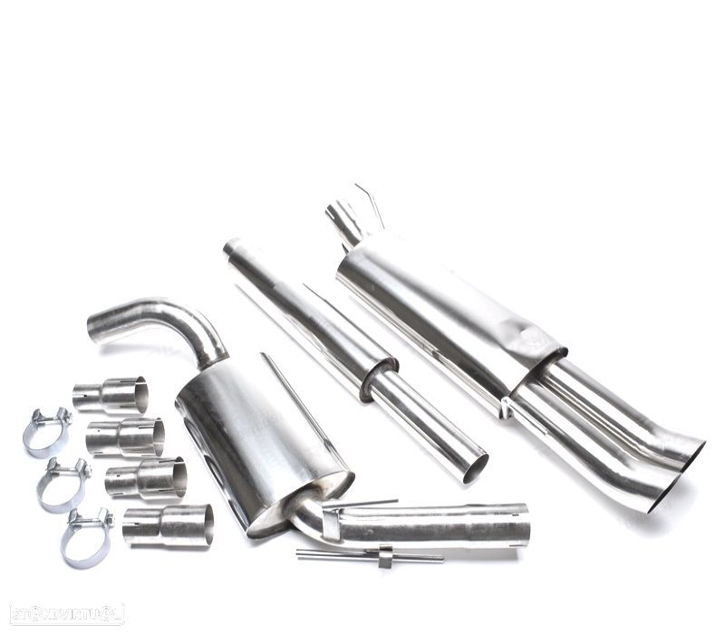 PANELA DE ESCAPE VOLKSWAGEN VW GOLF MK3 91-97 AÇO - 1