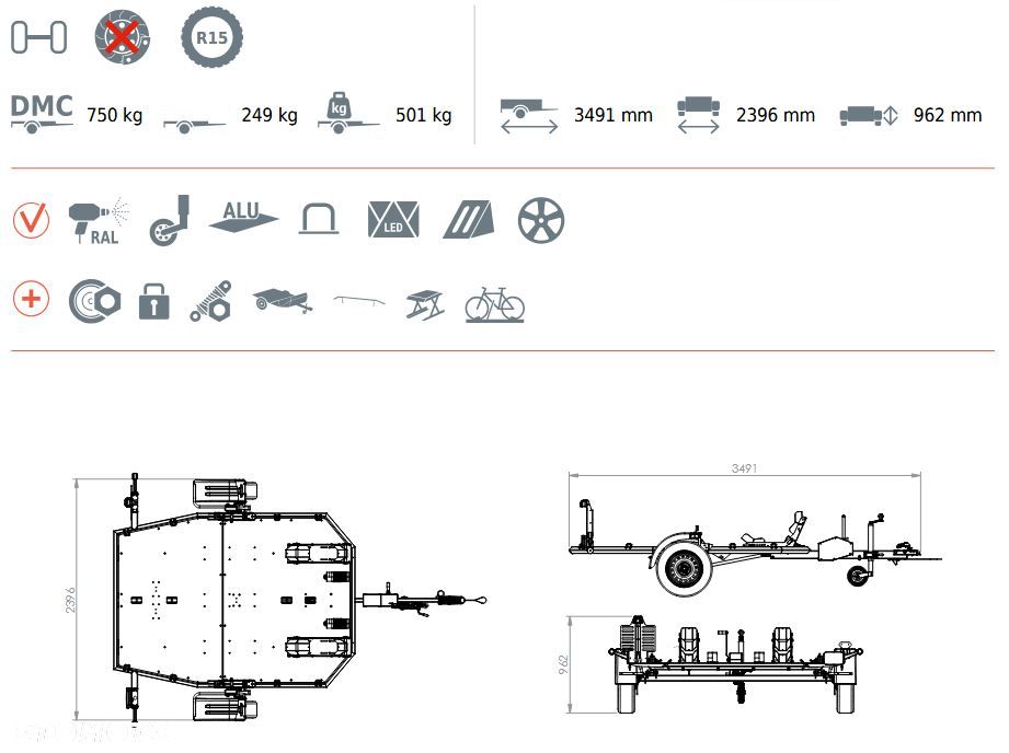 Lorries MT-2 BLACK EDITION / OPUSZCZANA / LEKKA / DMC: 750 KG - 10