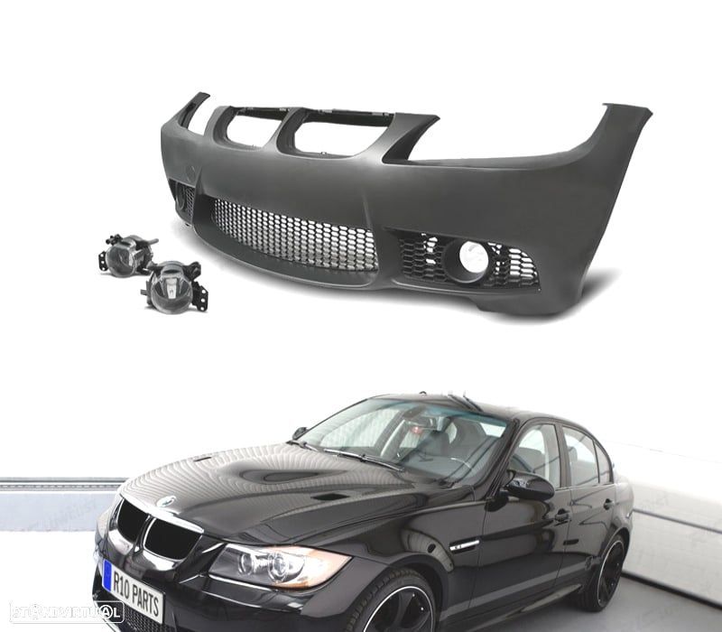 PÁRA-CHOQUES BMW SERIE 3 E90 E91 LOOK M3 05-08 + NEVOAS - 1