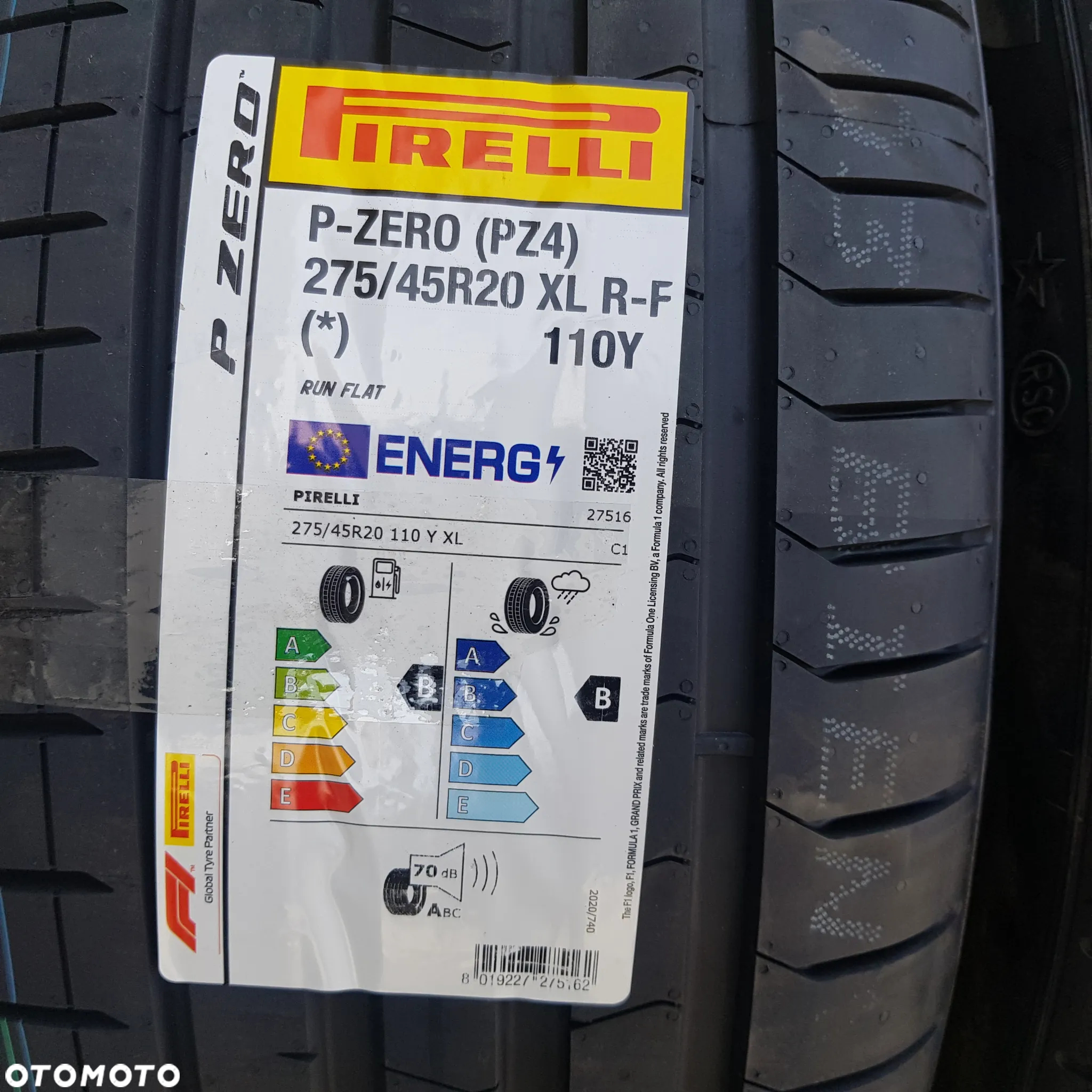 2x 275/45R20 2x305/40R20 Pirelli P Zero * RSC Komplet opon letnich - 3