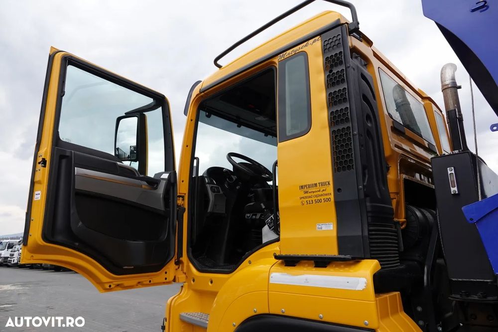 MAN TGS 35.500 / 8x4 / BASCULANTE / HYDROBURTA / BORDMATIK / NAVI / 2019 - 26