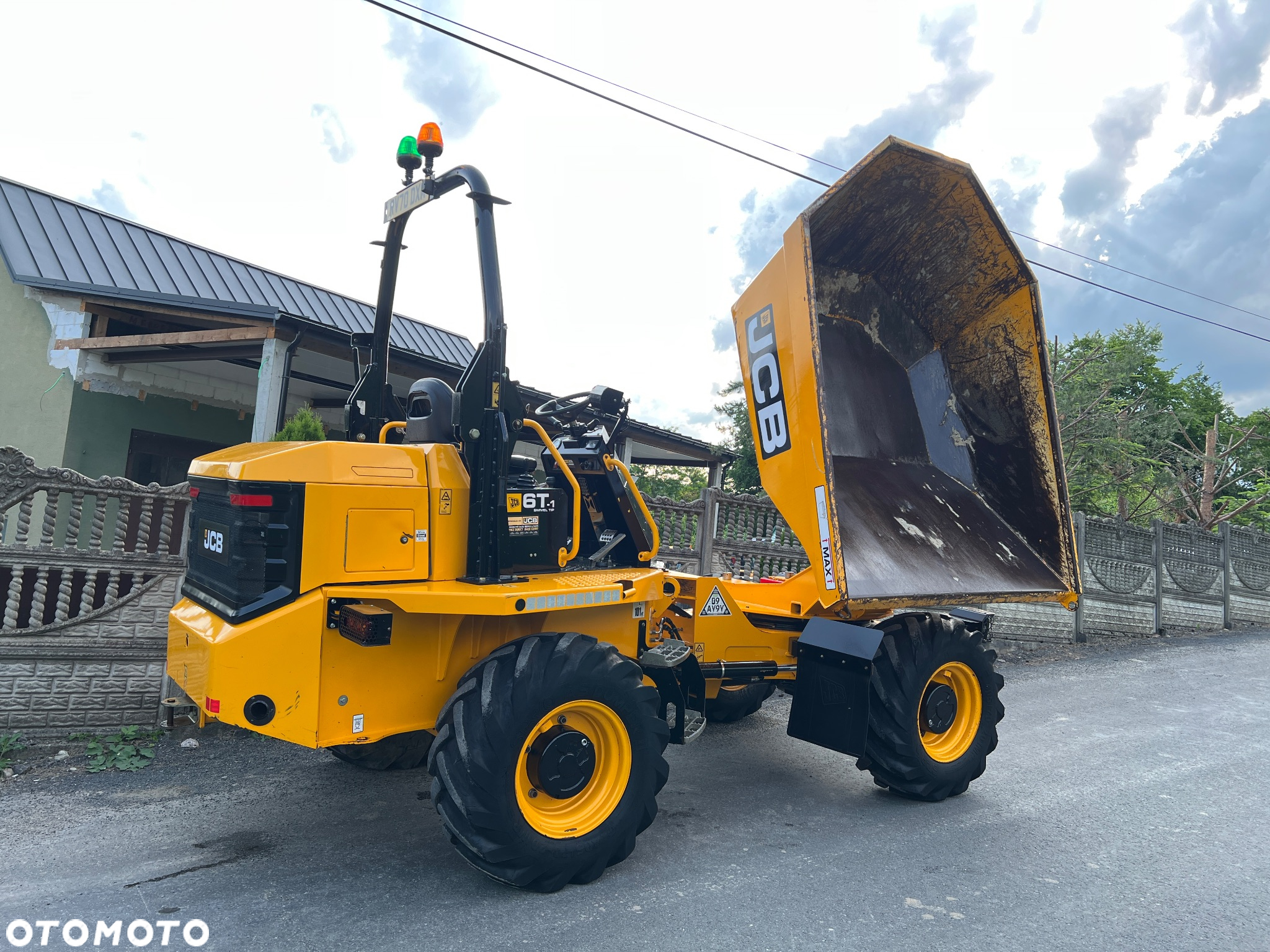 JCB 6T-1 ST * Wozidło Budowlane Obrotowe JCB 6 Ton * JAK NOWE * 1050 Godzin * - 11