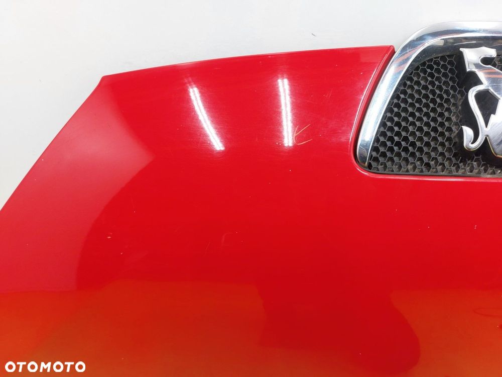 Maska KLAPA PEUGEOT 107 2008-2012 LIFT CzerwonA KJH - 3