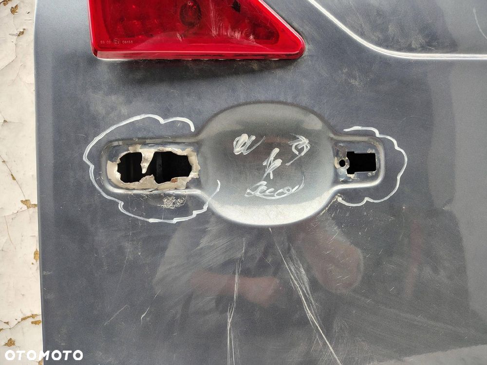 DRZWI SKRZYDEŁKOWE PRAWY TYŁ USZKODZONE RENAULT MASTER 3 III TED47 - 12