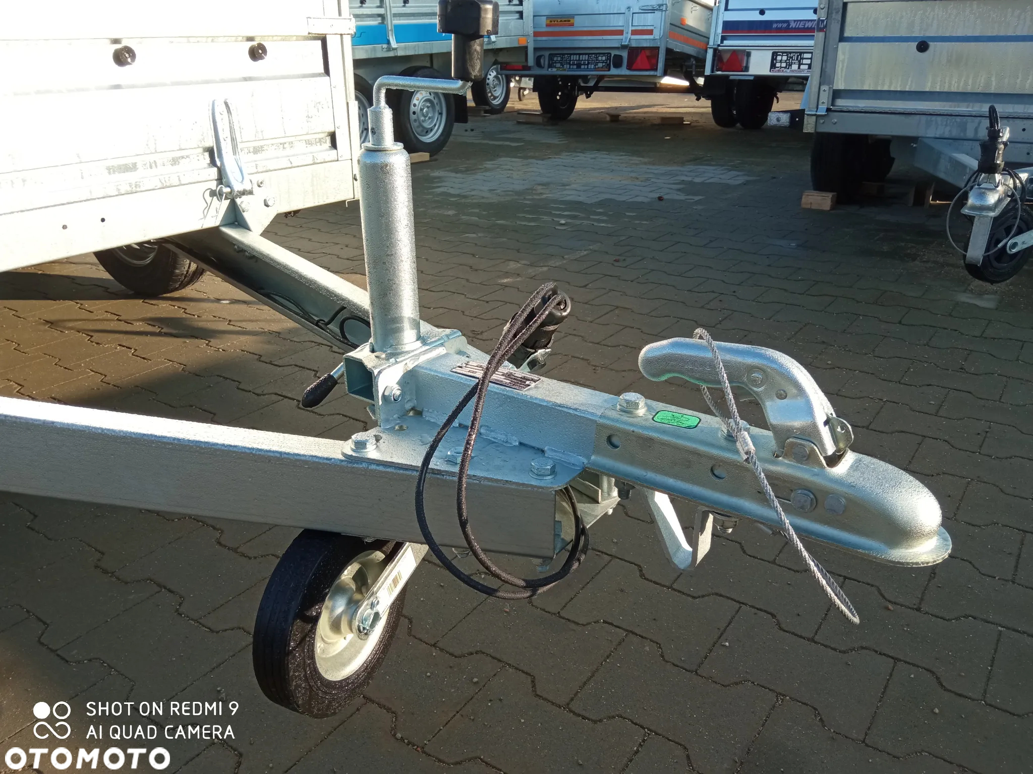 Faro PRZYCZEPA 263x150x35, 2 OSIE, DWUSIOWA lekka 750kg - DOSTAWA POD DOM! - 5