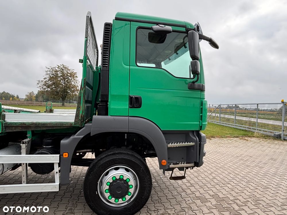 MAN TGM 18.340 4x4 naped na wał , skrzynia rozdzielcza z biegami terenowymi, hydraulika do wywrotu , bramowiec lub do zabudowy , wywrotka, HDS, wiertnica, energetyka, kiper itp. - 6